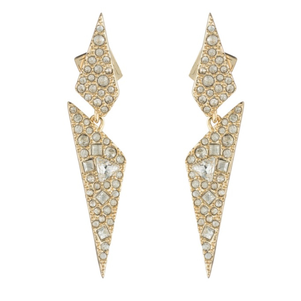 NWOT SIGNED Alexis Bittar Crystal Pave Origami